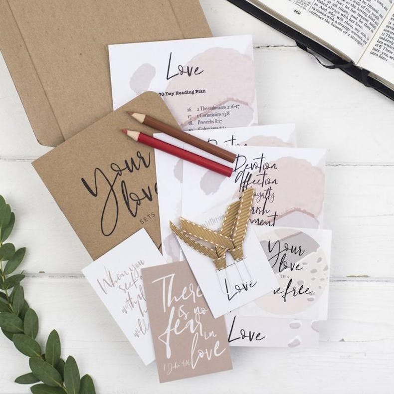 10 Love Journal Set Christian Lettering Company
