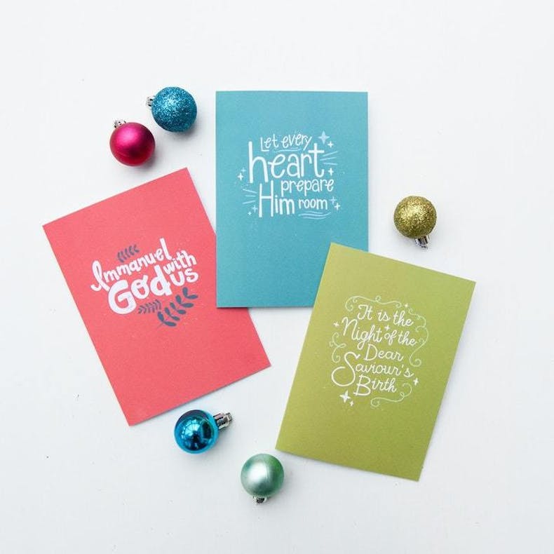 Laurent Collective Christian Christmas Cards UK Cheerfully Given