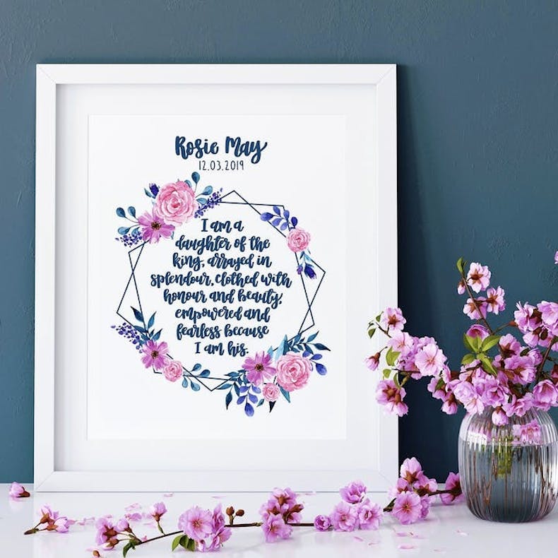 3 I Am A Daughter Izzy Pop Christian Artwork Cheerfully Given