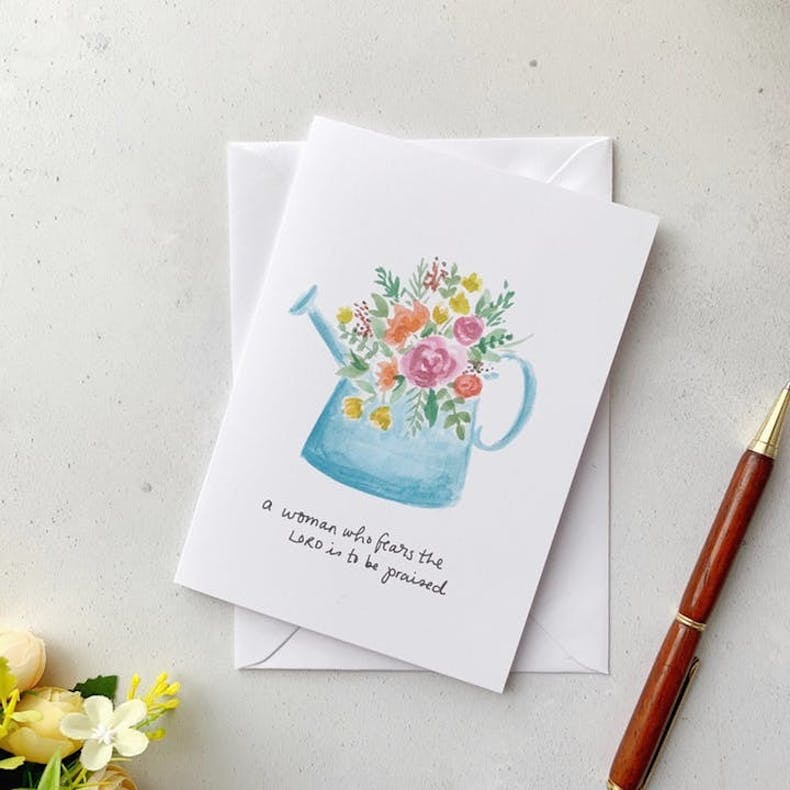 Christian Card 1 Proverbs 31 Zoeprose