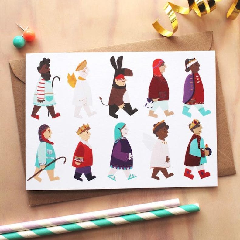 Laura Sayers Nativity Card Christian Christmas Cards UK | Cheerfully Given