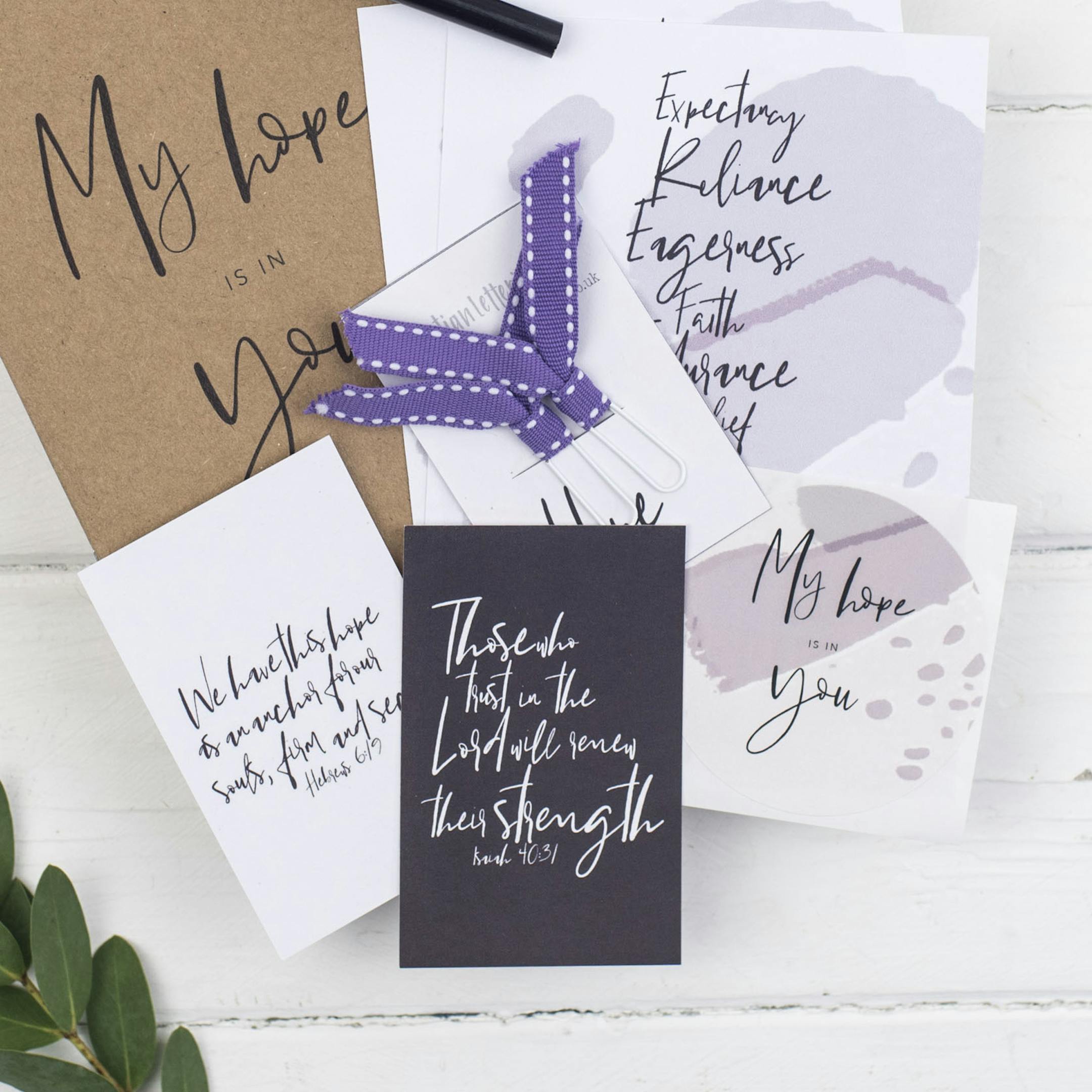 Journal Set - Hope - Christian Lettering Company