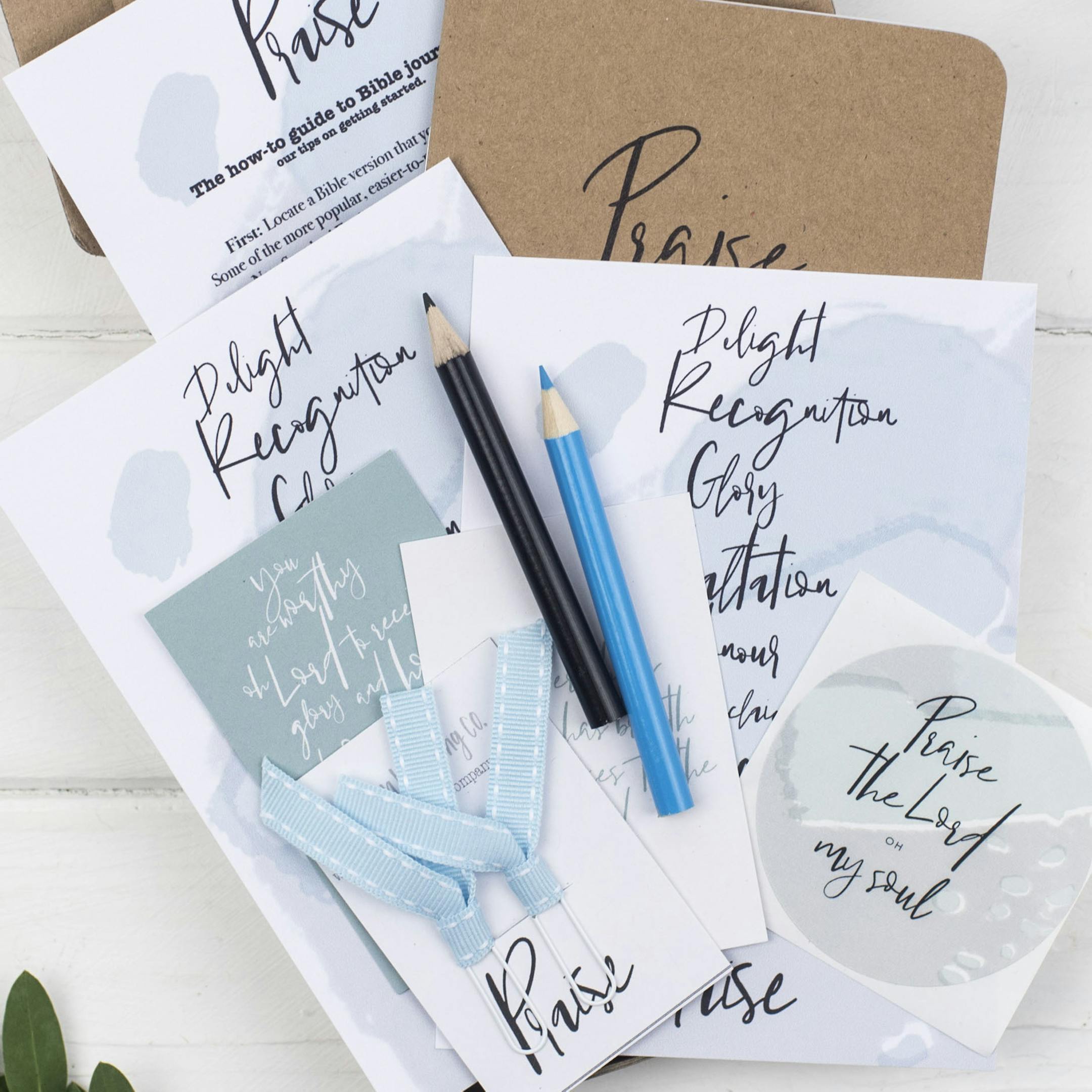 Journal Set Mini - Praise - Christian Lettering Company