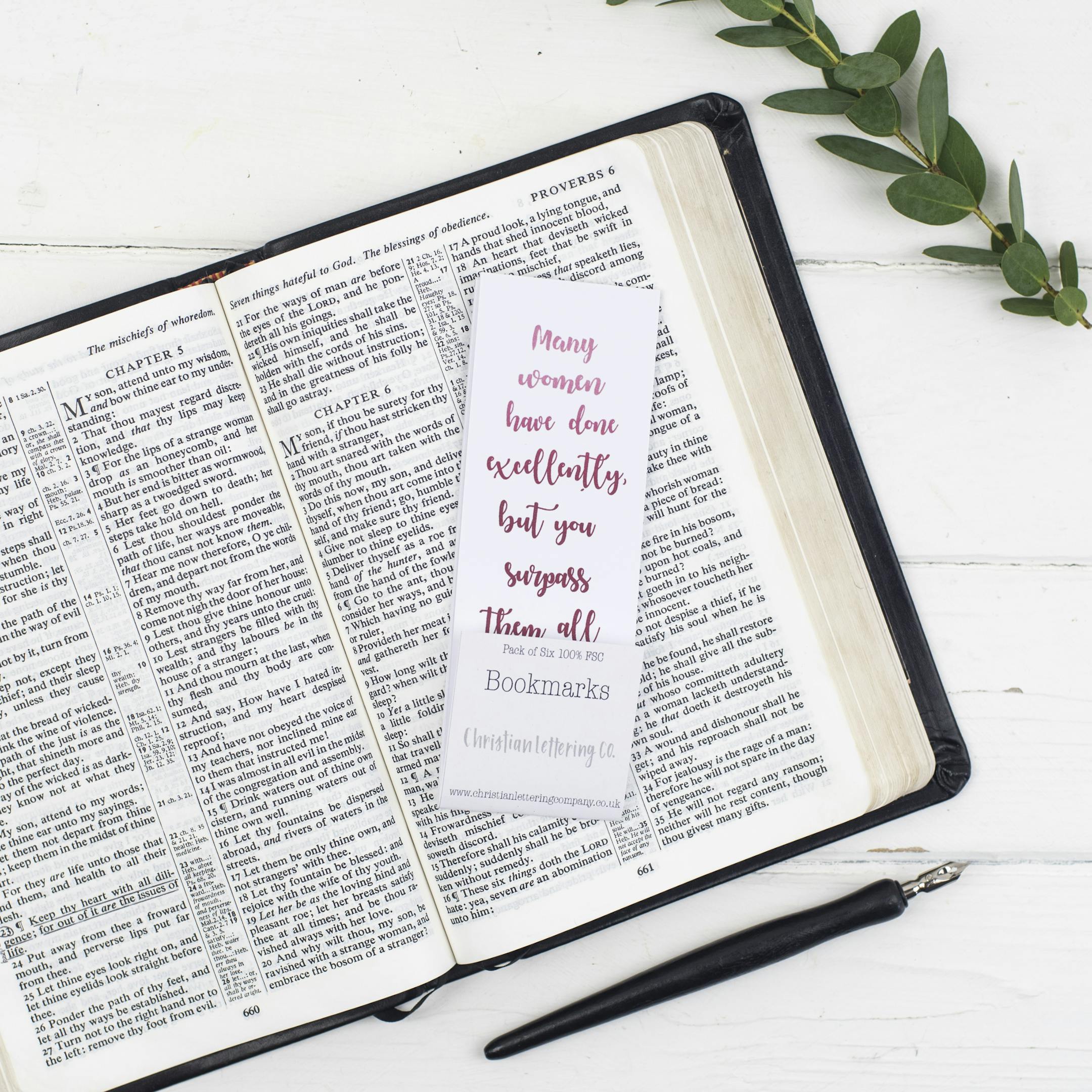 Many Women - Scripture Bookmarks for Her - Christian Lettering Company