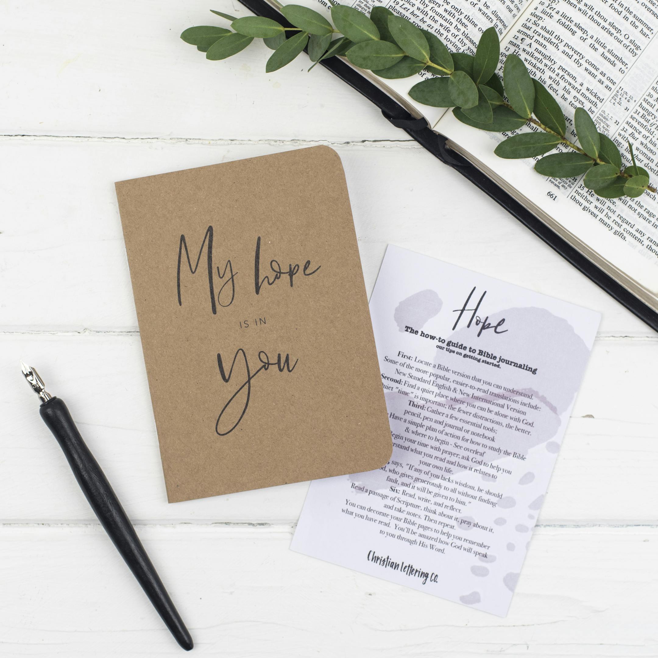 Mini Prayer Journal - Hope - Christian Lettering Company