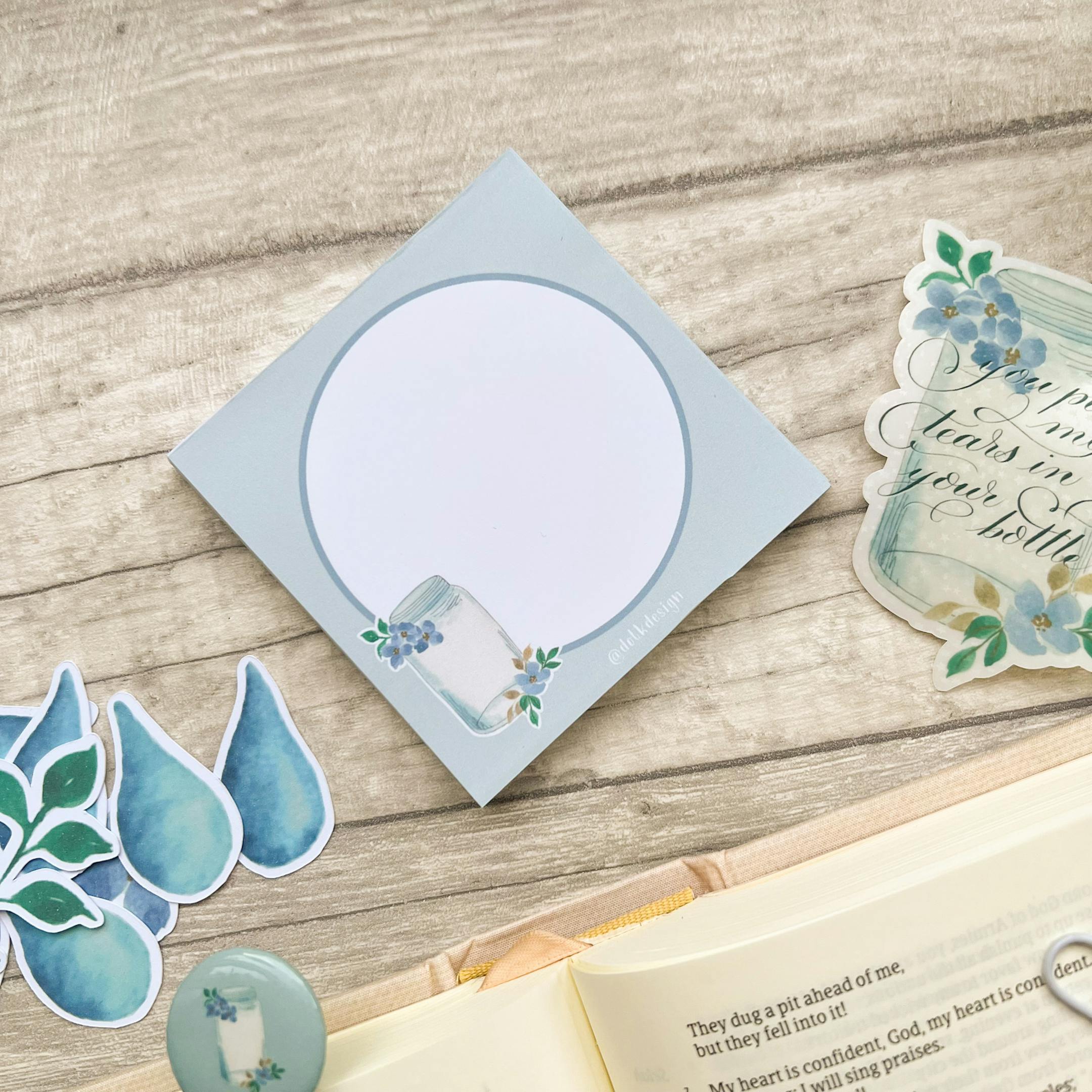 Tears Bible Journaling ephemera & supplies | DotK Design @ Cheerfully Given