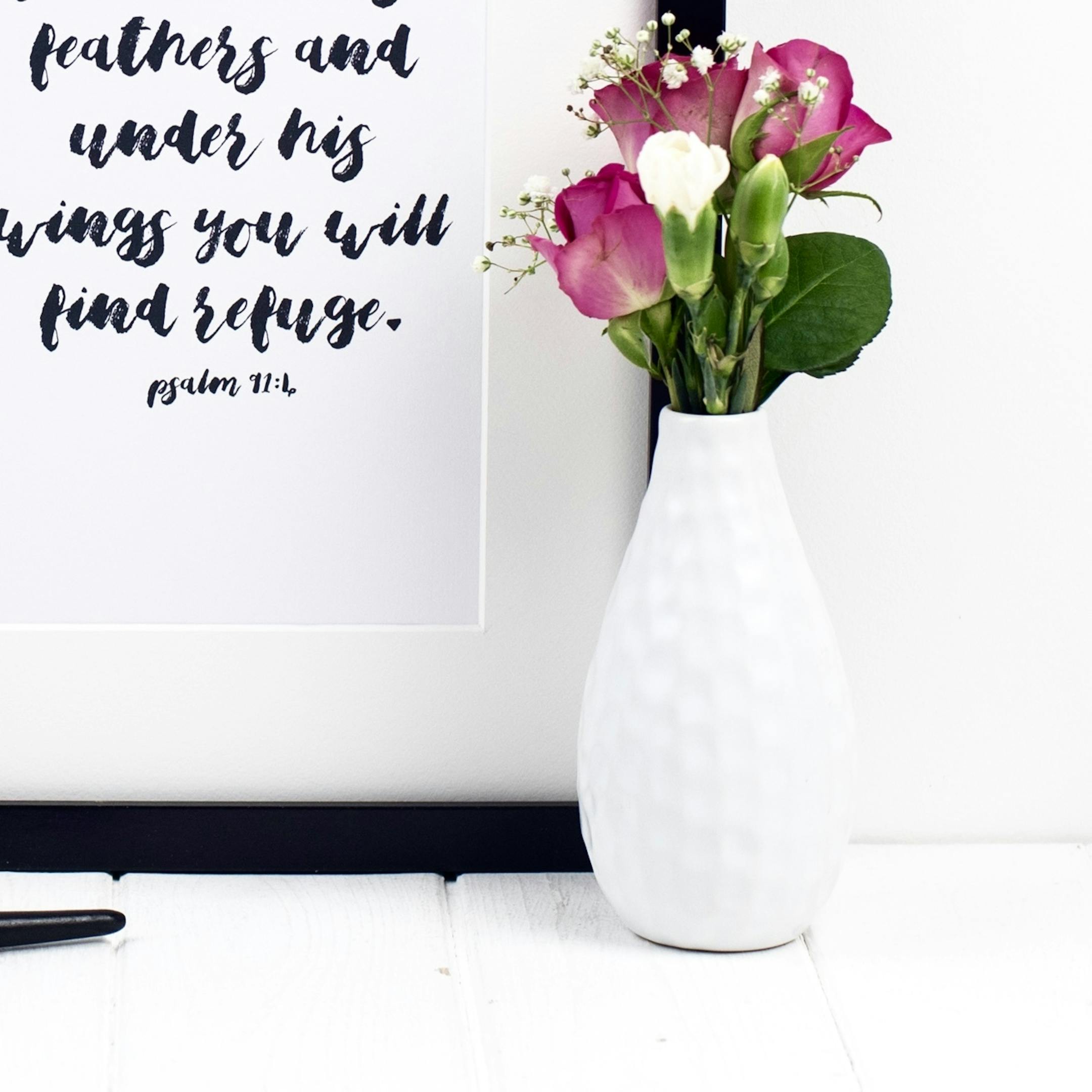 He Will Cover You - Psalm 91:4 Print - Izzy and Pop