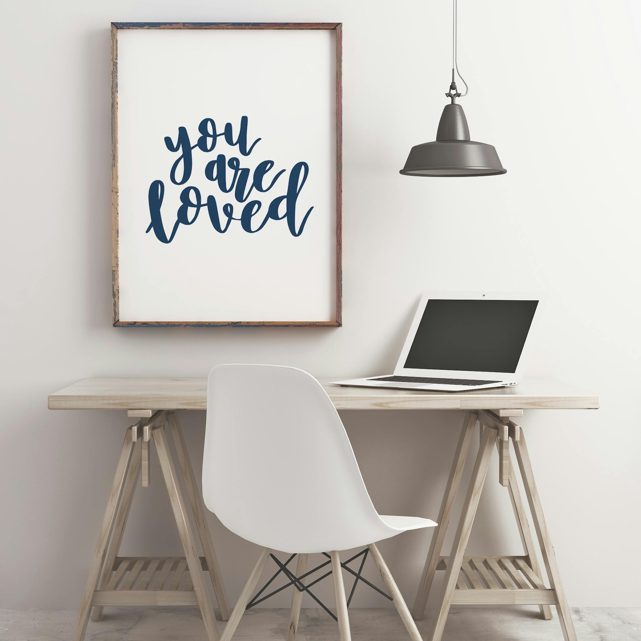 Izzy and Pop Print - You Are Loved