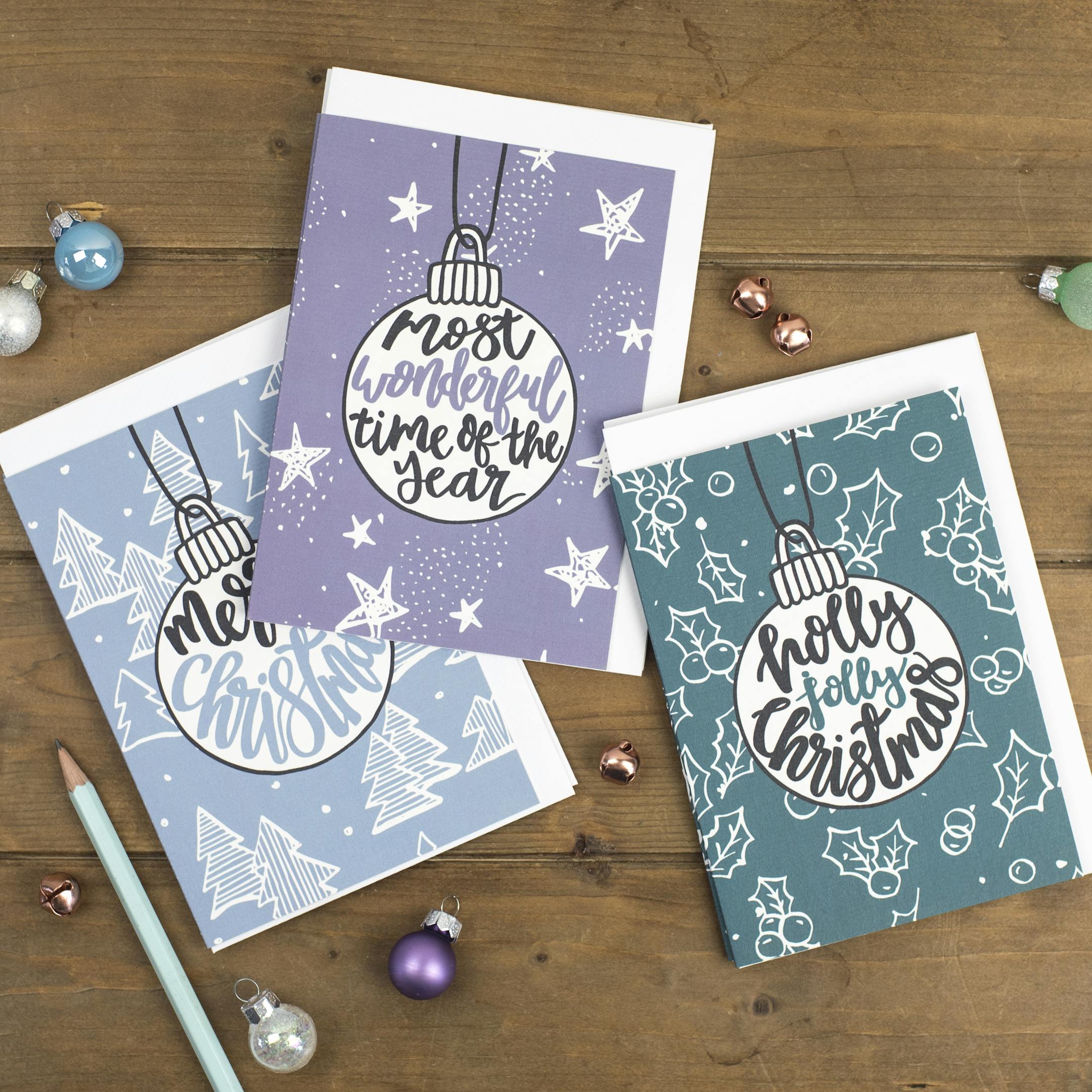Most Wonderful Time Of The Year Christmas Cards - Izzy and Pop