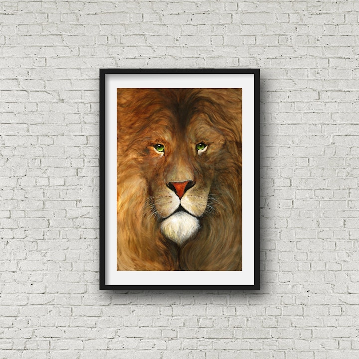 Dear Aslan! - C.S. Lewis Narnia Print | Cheerfully Given