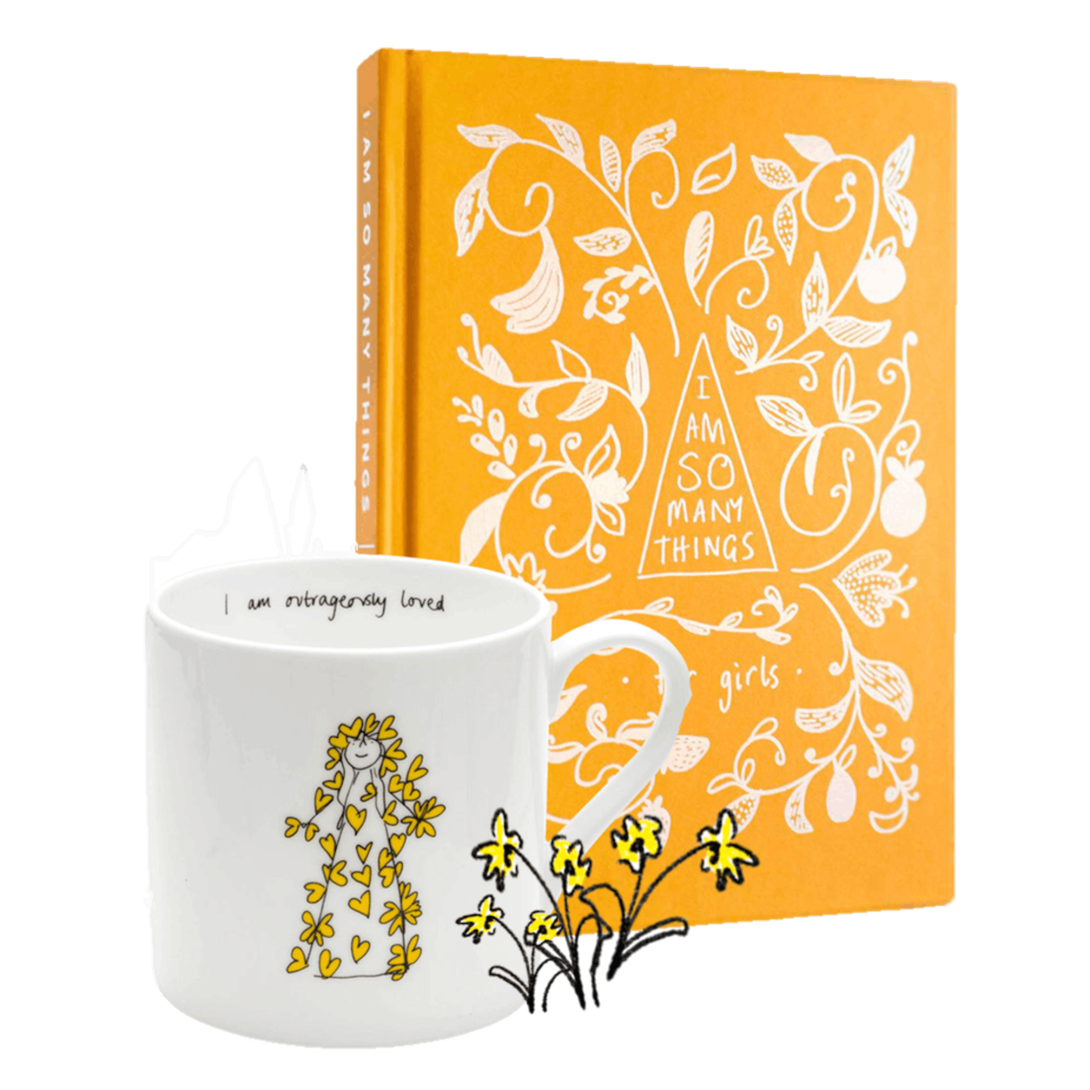 'I Am So Many Things' Girl's Book and Outrageously Loved Mug - Thea Muir