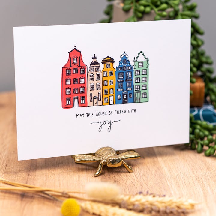 House Filled With Joy Illustration A5 Print | Cheerfully Given